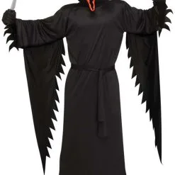 Fun World Pumpkin Ghost Face Costume For Adults