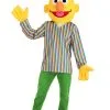 Fun Costumes Sesame Street Bert Costume For Adults -SCREAM COSTUMES shop adult sesame street bert costume