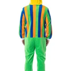 MJC International Sesame Street Bert Union Suit For Adults -SCREAM COSTUMES shop adult sesame street bert union suit alt 1