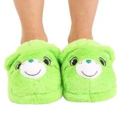 Shenzen Amilla Good Luck Bear Care Bear Slippers For Adults -SCREAM COSTUMES shop adults good luck care bear slippers alt 3