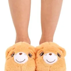 Shenzen Amilla Adult's Tenderheart Care Bear Slippers -SCREAM COSTUMES shop adults tenderheart care bear slippers alt 2