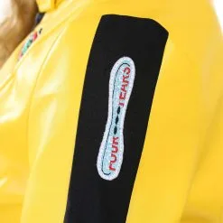 Fun Costumes Kill Bill Women's Beatrix Kiddo Motorcycle Suit Costume -SCREAM COSTUMES shop beatrix kiddo motorcycle suit alt 3