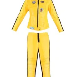 Fun Costumes Kill Bill Women's Beatrix Kiddo Motorcycle Suit Costume -SCREAM COSTUMES shop beatrix kiddo motorcycle suit alt 7