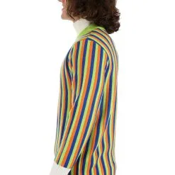 BigWan Apparel Co. Sesame Street Bert Cosplay Knit Sweater For Adults -SCREAM COSTUMES shop bert cosplay knit sweater adult alt 5
