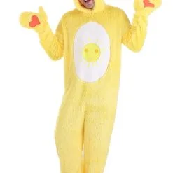 Fun Costumes Care Bears Adult Classic Funshine Bear Costume -SCREAM COSTUMES shop care bears adult classic funshine bear costume alt 3