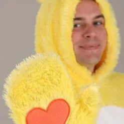 Fun Costumes Care Bears Adult Classic Funshine Bear Costume -SCREAM COSTUMES shop care bears adult classic funshine bear costume alt 5