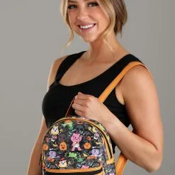 OMG Handbags Care Bears Halloween AOP Mini Backpack -SCREAM COSTUMES shop care bears aop halloween mini backpack alt 4