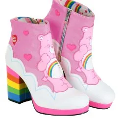 Dongguan Pei Feng Shoes Co., Ltd. Care Bears Ankle Boots: Cheer Bear 22 Dongguan Pei Feng Shoes Co., Ltd. Care Bears Ankle Boots: Cheer Bear -SCREAM COSTUMES shop care bears cheer bear ankle boots alt 9