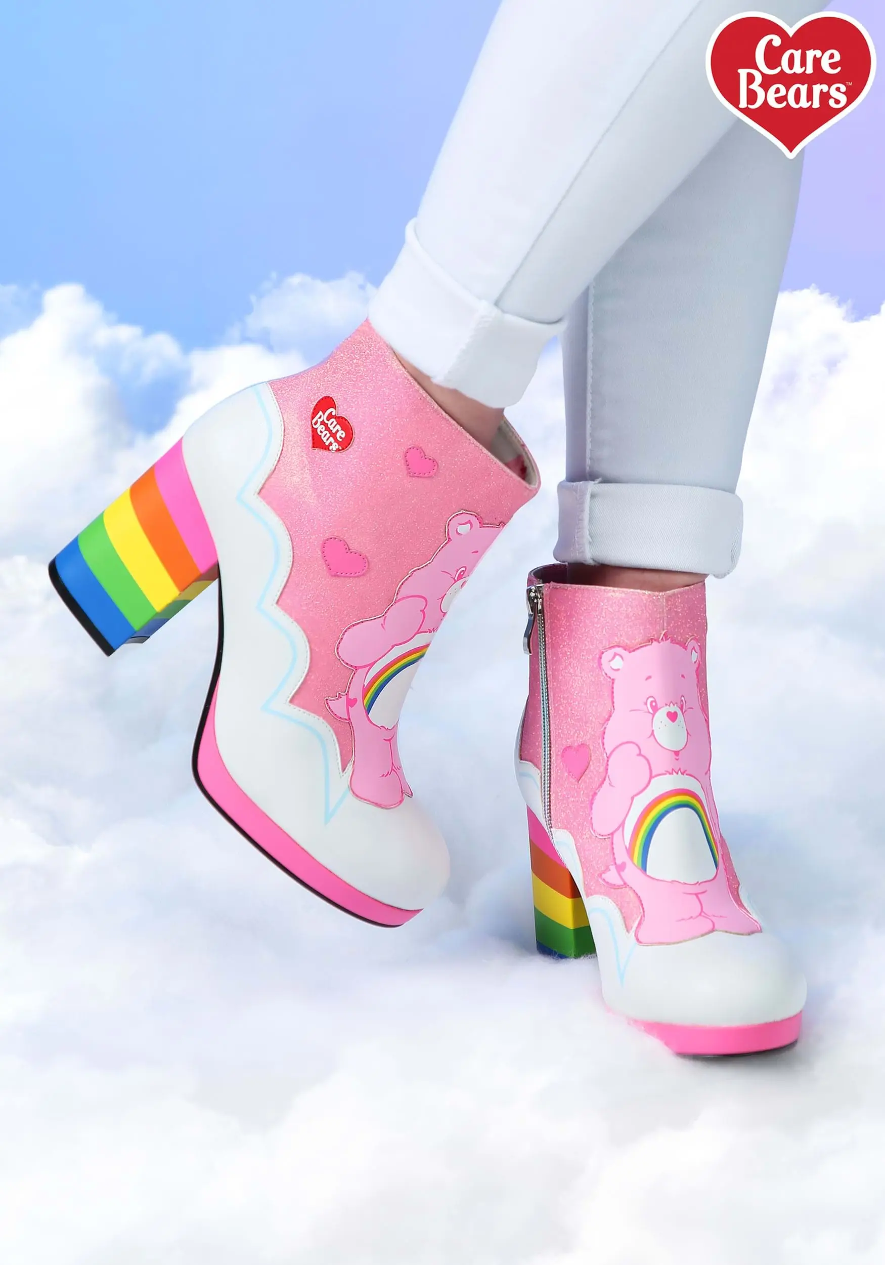 Dongguan Pei Feng Shoes Co., Ltd. Care Bears Ankle Boots: Cheer Bear 3 Dongguan Pei Feng Shoes Co., Ltd. Care Bears Ankle Boots: Cheer Bear