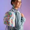 OMG Handbags Care Bears All Over Print Mini Backpack -SCREAM COSTUMES shop care bears classic all over print mini backpack