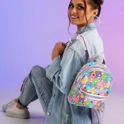 OMG Handbags Care Bears All Over Print Mini Backpack -SCREAM COSTUMES shop care bears classic all over print mini backpack alt 6