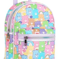 OMG Handbags Care Bears All Over Print Mini Backpack -SCREAM COSTUMES shop care bears classic all over print mini backpack alt 9
