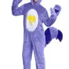 Fun Costumes Bright Heart Raccoon Adult Care Bears Costume
