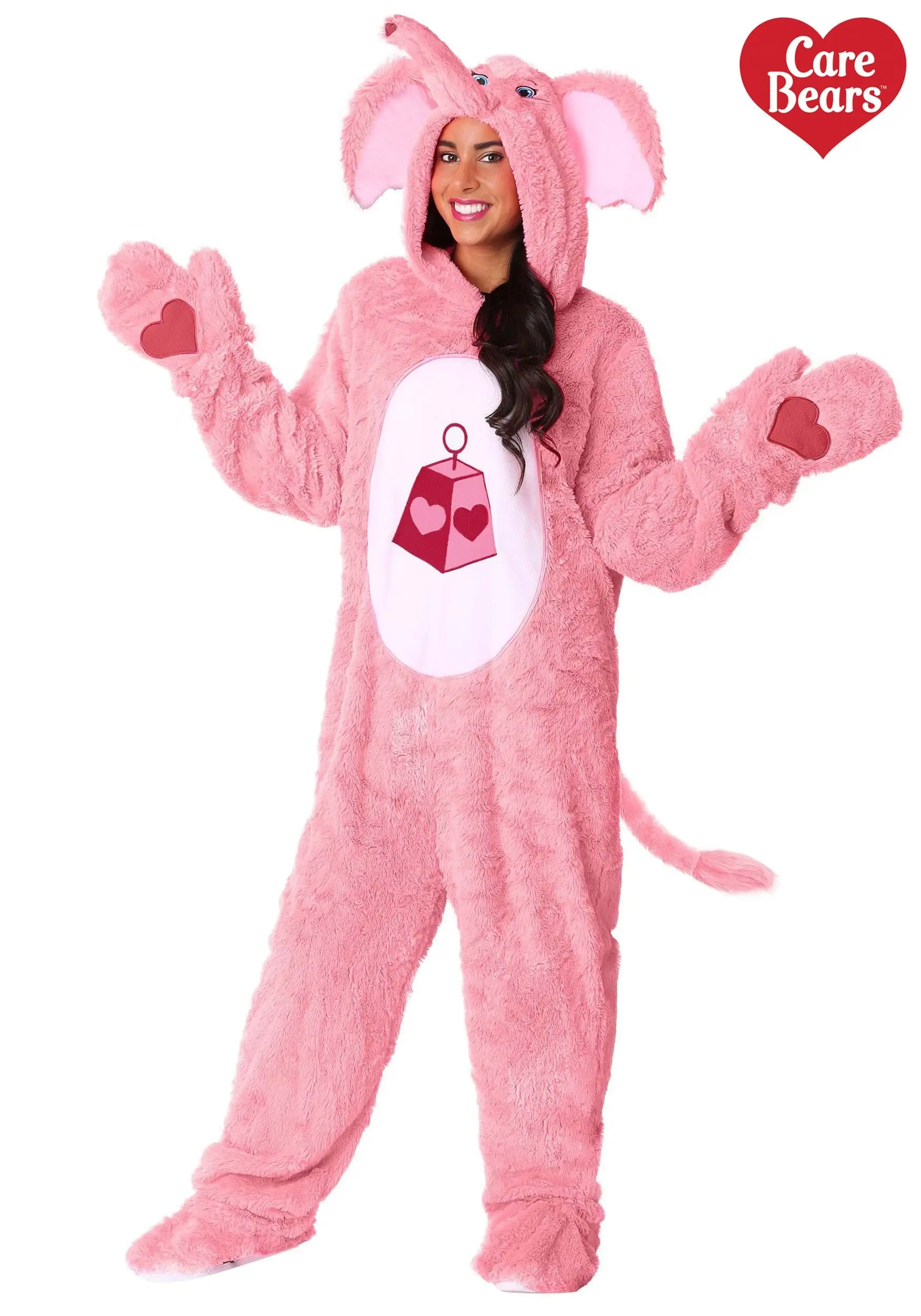 Fun Costumes Lotsa Heart Elephant Care Bears Adult Costume 3 Fun Costumes Lotsa Heart Elephant Care Bears Adult Costume