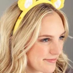 Elope Funshine Bear Care Bears Ears & Patch Kit -SCREAM COSTUMES shop care bears funshine bear ears patch kit alt 2