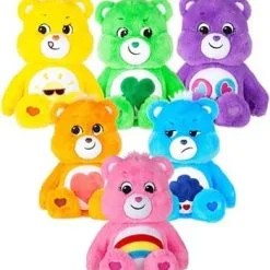 Schylling Toys Care Bears Medium Funshine Bear Plush -SCREAM COSTUMES shop care bears funshine bear medium plush alt 3