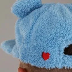 Elope Care Bears Grumpy Bear Fuzzy Cap -SCREAM COSTUMES shop care bears grumpy bear fuzzy cap alt 3