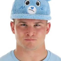 Elope Care Bears Grumpy Bear Fuzzy Cap -SCREAM COSTUMES shop care bears grumpy bear fuzzy cap alt 7