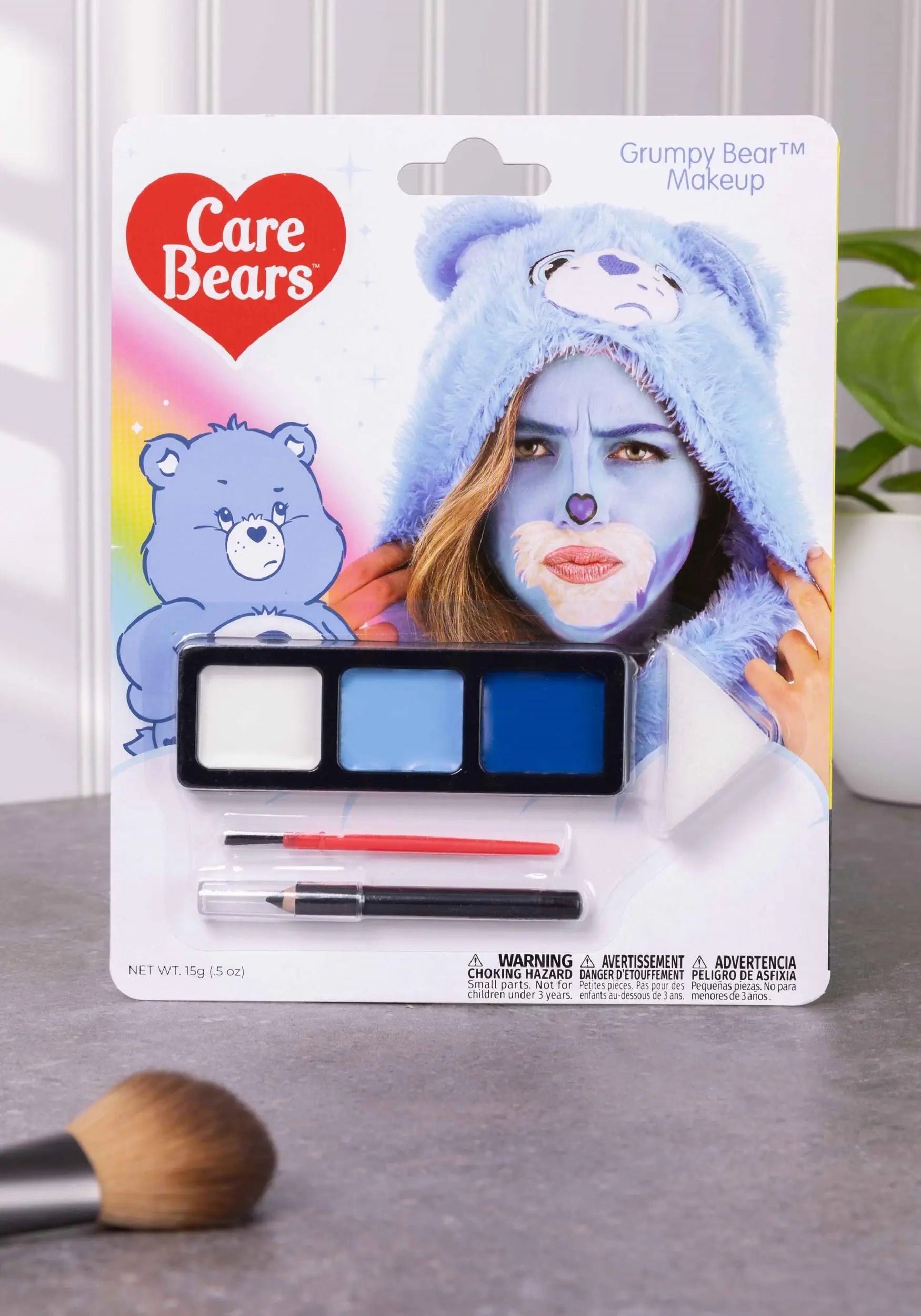Elope Care Bears Grumpy Bear Costume Makeup Kit 3 Elope Care Bears Grumpy Bear Costume Makeup Kit