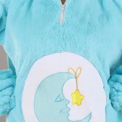 Fun Costumes Care Bears Deluxe Bedtime Bear Hoodie Women's Costume -SCREAM COSTUMES shop care bears womens deluxe bedtime bear alt 3