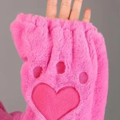 Fun Costumes Care Bears Women's Plus Size Deluxe Cheer Bear Hoodie Costume -SCREAM COSTUMES shop care bears womens plus deluxe cheer bear costume alt 3