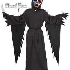 SCREAM COSTUMES shop 15 Fun World Child Patriotic Ghost Face Costume