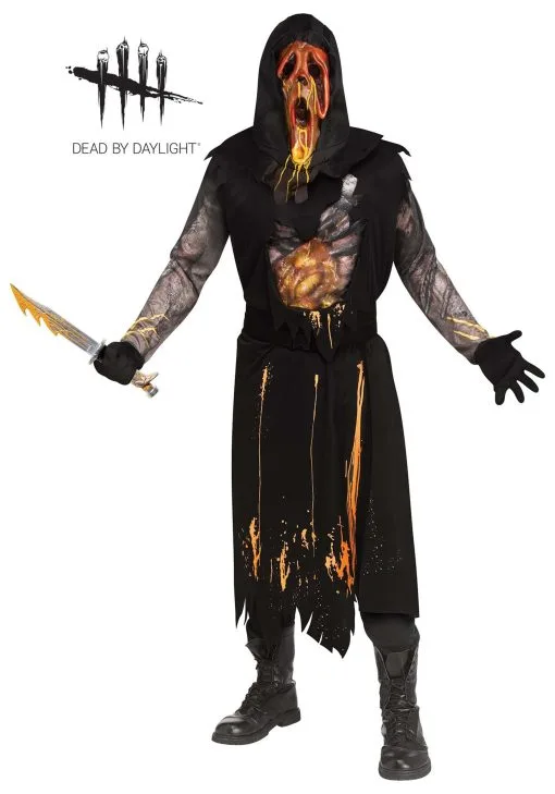 Fun World Dead By Daylight Scorched Ghost Face Costume For Adults 6 Fun World Dead By Daylight Scorched Ghost Face Costume For Adults -SCREAM COSTUMES shop dead by daylight adult scorched ghost face costume