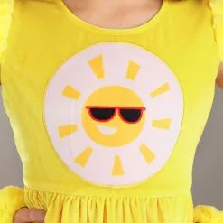 Armada Girl's Funshine Bear Party Costume Dress -SCREAM COSTUMES shop girls funshine bear party dress costume alt 4