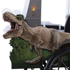 Disguise Jurassic World Adaptive Wheelchair Cover -SCREAM COSTUMES shop jurassic world adaptive wheelchair cover alt 2