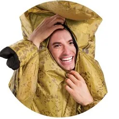 Disguise Jurassic World Inflatable T-Rex Costume For Adults -SCREAM COSTUMES shop jurassic world adult inflatable t rex costume alt 4