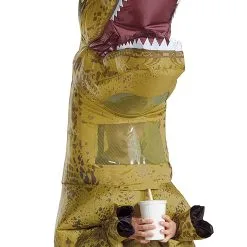Disguise Kids Jurassic World Inflatable T-Rex Costume -SCREAM COSTUMES shop jurassic world child inflatable t rex costume alt 1