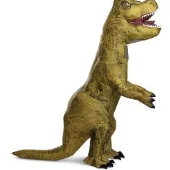 Disguise Jurassic World T-Rex Inflatable Costume For Adults -SCREAM COSTUMES shop jurassic world t rex inflatable adult costume alt 2