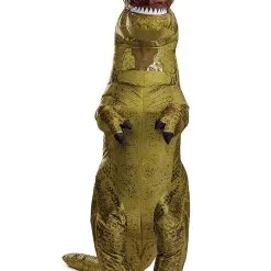 Disguise Jurassic World T-Rex Inflatable Costume For Adults -SCREAM COSTUMES shop jurassic world t rex inflatable adult costume alt 3