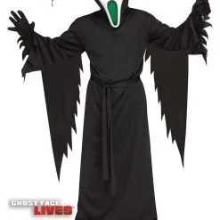 SCREAM COSTUMES shop 13 Fun World Light Up Fade Mouth Ghost Face Costume For Kids