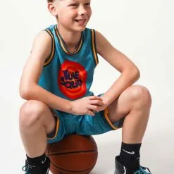 Bioworld Merchandising / Independent Sales Space Jam A New Legacy Kids Jersey & Shorts Combo -SCREAM COSTUMES shop kids space jam a new legacy jersey shorts combo alt 3