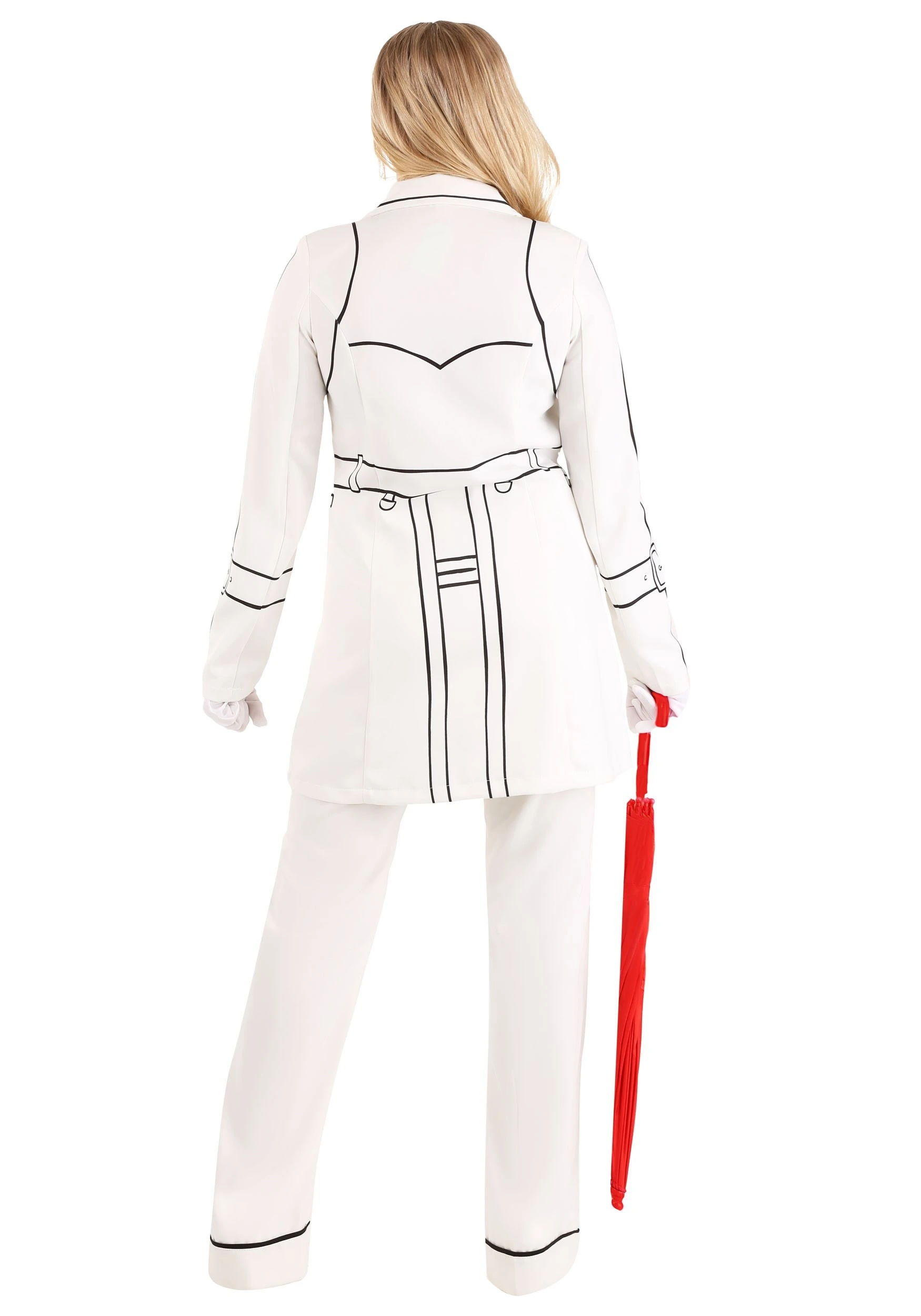 Fun Costumes Women's Kill Bill Elle Driver Trench Coat Costume 3 Fun Costumes Women's Kill Bill Elle Driver Trench Coat Costume - Image 2