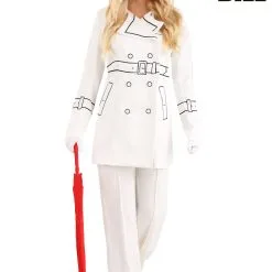Fun Costumes Women's Kill Bill Elle Driver Trench Coat Costume