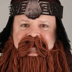 Guangzhou Fashion Travelling Goods Co. Ltd Lord Of The Rings Gimli Hat And Beard Set -SCREAM COSTUMES shop lord of the rings gimli hat and beard alt 2