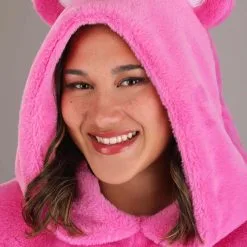 Fun Costumes Care Bears Deluxe Cheer Bear Plus Size Costume -SCREAM COSTUMES shop plus size care bears deluxe cheer bear costume alt 3