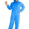 BigWan Apparel Co. Sesame Street Cookie Monster Onesie -SCREAM COSTUMES shop sesame street cookie monster onesie