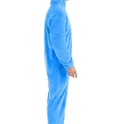 BigWan Apparel Co. Sesame Street Cookie Monster Onesie -SCREAM COSTUMES shop sesame street cookie monster onesie alt 3