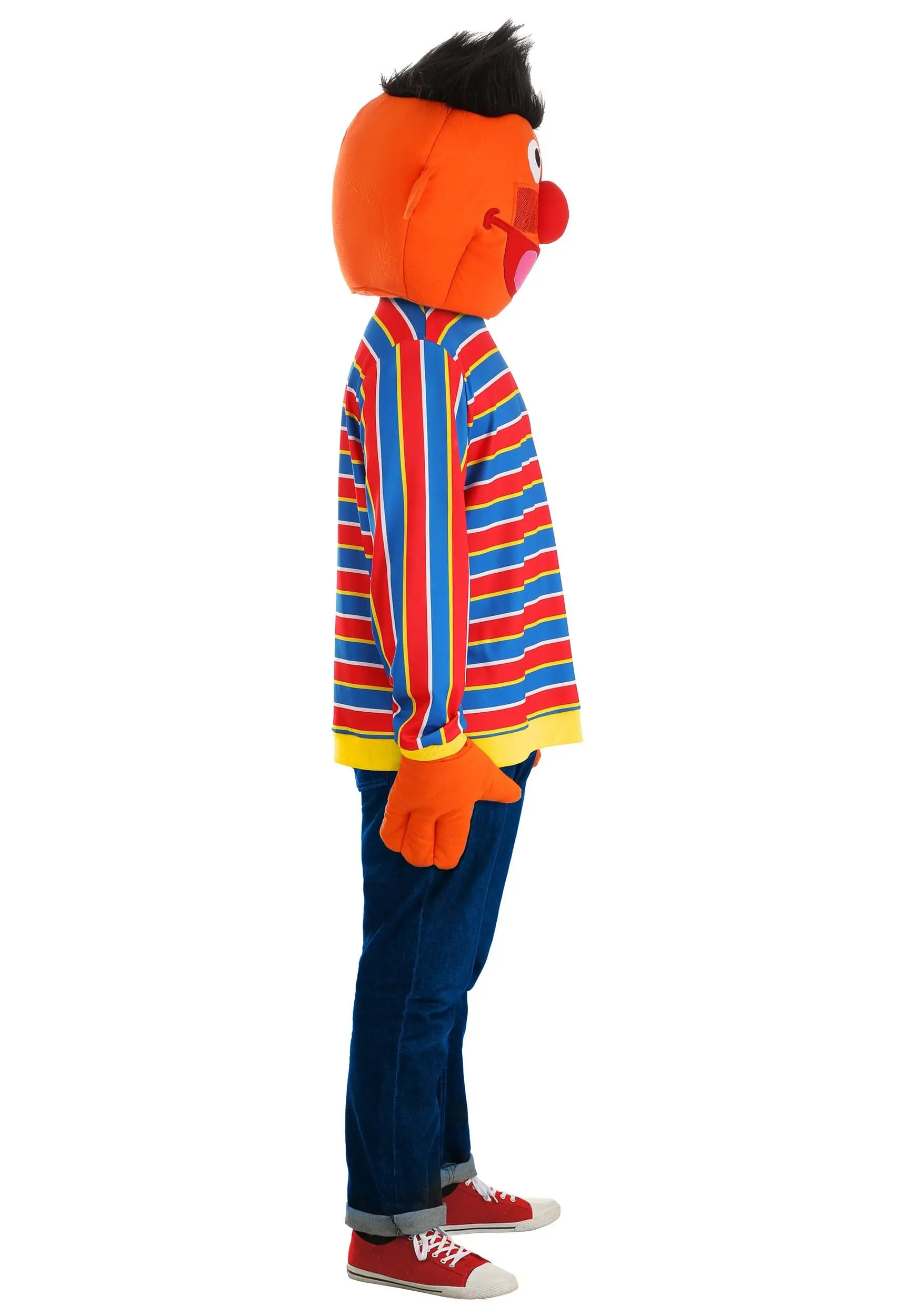 Fun Costumes Sesame Street Ernie Mascot Costume For Men 6 Fun Costumes Sesame Street Ernie Mascot Costume For Men - Image 4
