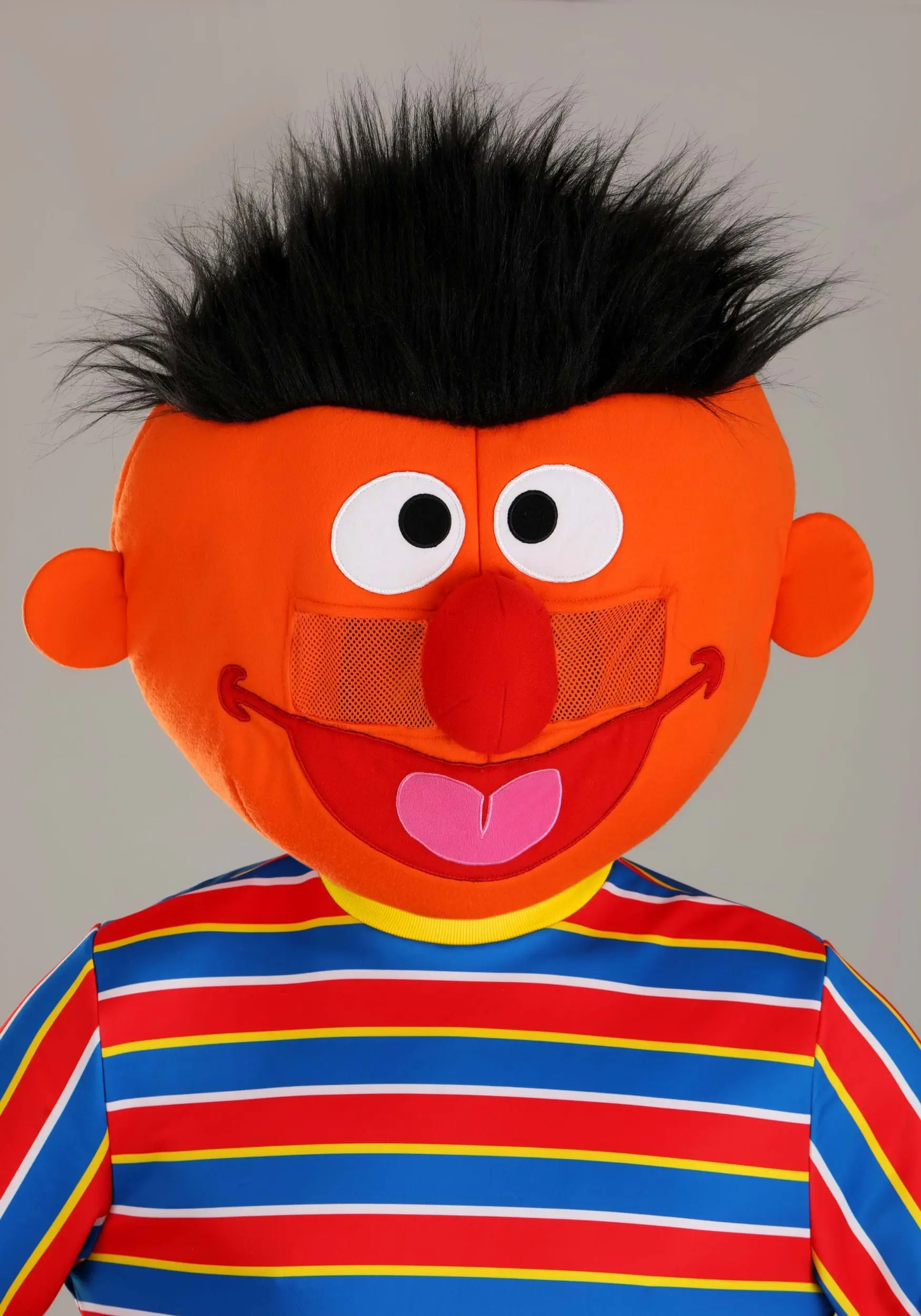 Fun Costumes Sesame Street Ernie Mascot Costume For Men 7 Fun Costumes Sesame Street Ernie Mascot Costume For Men - Image 5