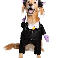 Pet Krewe Pet's Sesame Street The Count Costume -SCREAM COSTUMES shop sesame street the count pet costume alt 3