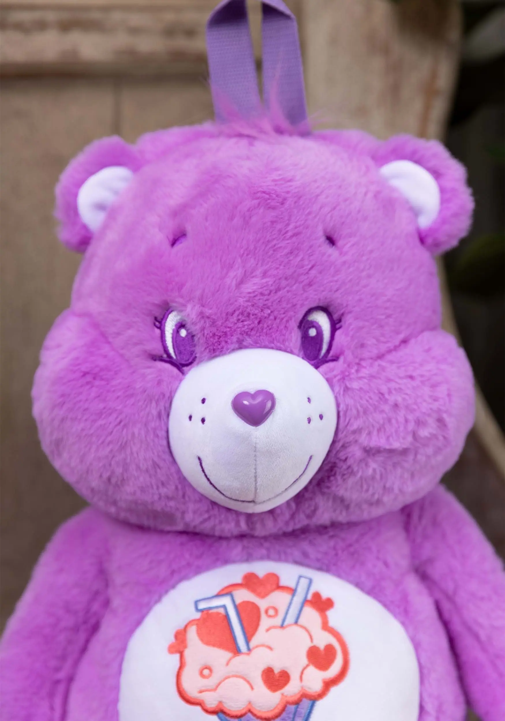 Shenzen Amilla Care Bears Share Bear Plush Backpack 5 Shenzen Amilla Care Bears Share Bear Plush Backpack - Image 3