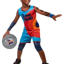 Rubies Costume Co. Inc Space Jam 2 Lebron James Tune Squad Costume For Kids -SCREAM COSTUMES shop spacejam 2 lebron james tune squad child costume alt 1