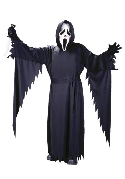 Fun World Teen Ghost Face Costume 1 Fun World Teen Ghost Face Costume -SCREAM COSTUMES shop teen ghost face costume