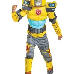 Disguise Transformers Muscle Bumblebee Costume For Kids